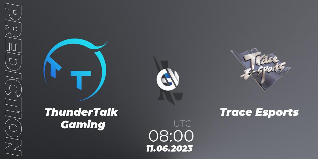 Prognoza ThunderTalk Gaming - Trace Esports. 11.06.23, Wild Rift, WRL Asia 2023 - Season 1 - Regular Season