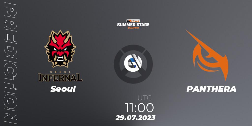 Prognoza Seoul - PANTHERA. 29.07.2023 at 11:00, Overwatch, Overwatch League 2023 - Summer Stage Qualifiers