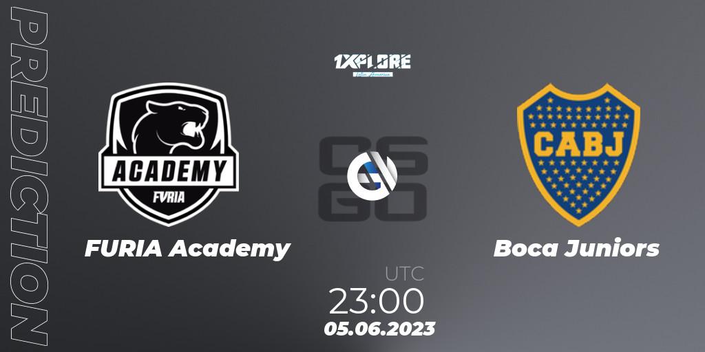 Prognoza FURIA Academy - Boca Juniors. 05.06.2023 at 20:00, Counter-Strike (CS2), 1XPLORE Latin America Cup 1