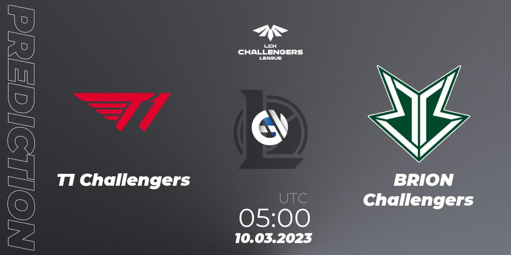 Prognoza T1 Challengers - Brion Esports Challengers. 10.03.2023 at 05:00, LoL, LCK Challengers League 2023 Spring