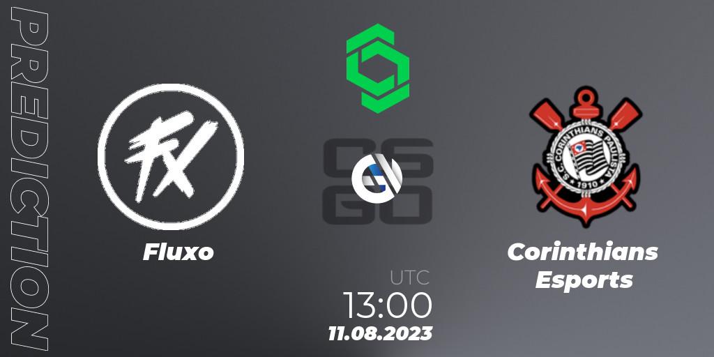 Prognoza Fluxo - Corinthians Esports. 11.08.2023 at 13:00, Counter-Strike (CS2), CCT South America Series #9