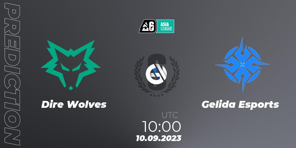 Prognoza Dire Wolves - Gelida Esports. 10.09.23, Rainbow Six, SEA League 2023 - Stage 2