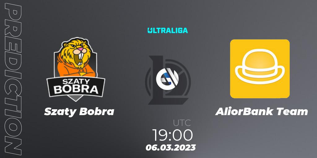 Prognoza Szaty Bobra - AliorBank Team. 06.03.2023 at 19:00, LoL, Ultraliga Season 9 - Group Stage