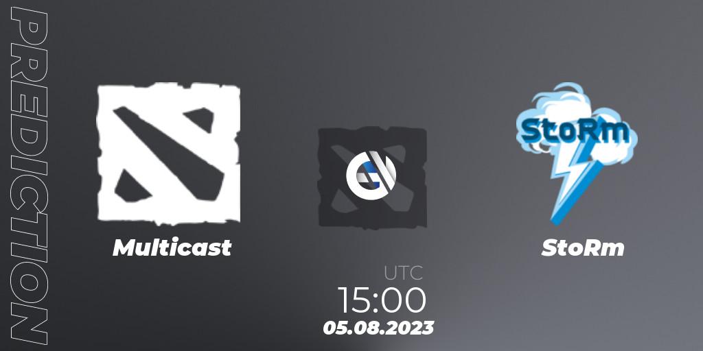 Prognoza Multicast - StoRm. 05.08.2023 at 15:00, Dota 2, European Pro League Season 11