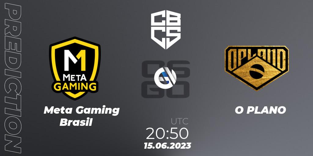 Prognoza Meta Gaming Brasil - O PLANO. 15.06.23, CS2 (CS:GO), CBCS 2023 Season 1