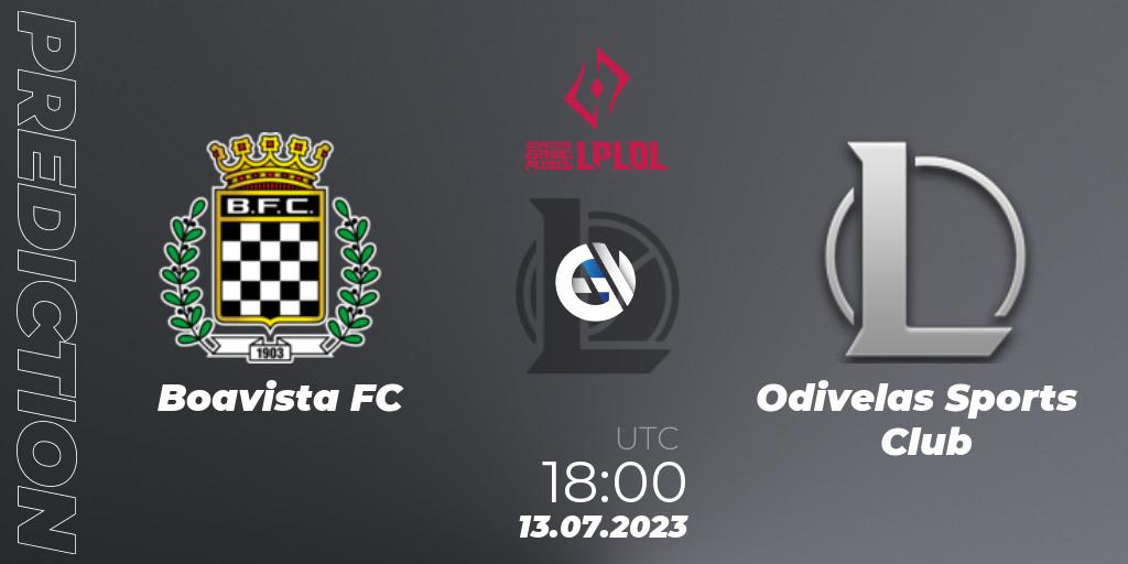 Prognoza Boavista FC - Odivelas Sports Club. 13.07.2023 at 18:00, LoL, LPLOL Split 2 2023 - Group Stage
