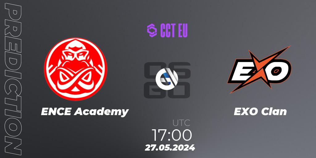 Prognoza ENCE Academy - EXO Clan. 27.05.2024 at 17:00, Counter-Strike (CS2), CCT Season 2 Europe Series 5 Closed Qualifier