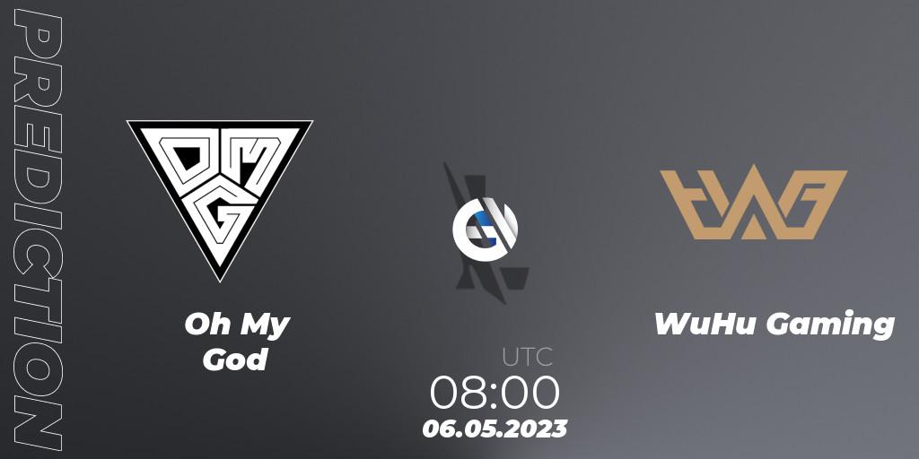 Prognoza Oh My God - WuHu Gaming. 06.05.2023 at 08:00, Wild Rift, WRL Asia 2023 - Season 1 - Regular Season