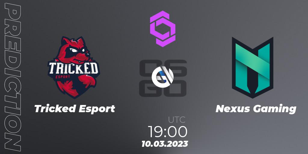 Prognoza Tricked Esport - Nexus Gaming. 10.03.2023 at 21:35, Counter-Strike (CS2), CCT West Europe Series #2