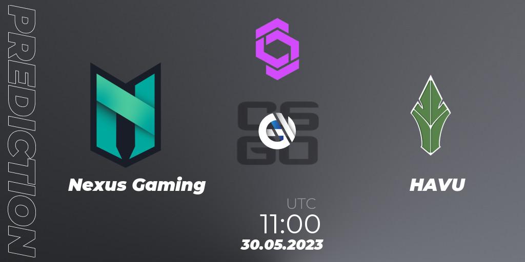 Prognoza Nexus Gaming - HAVU. 30.05.23, CS2 (CS:GO), CCT West Europe Series 4