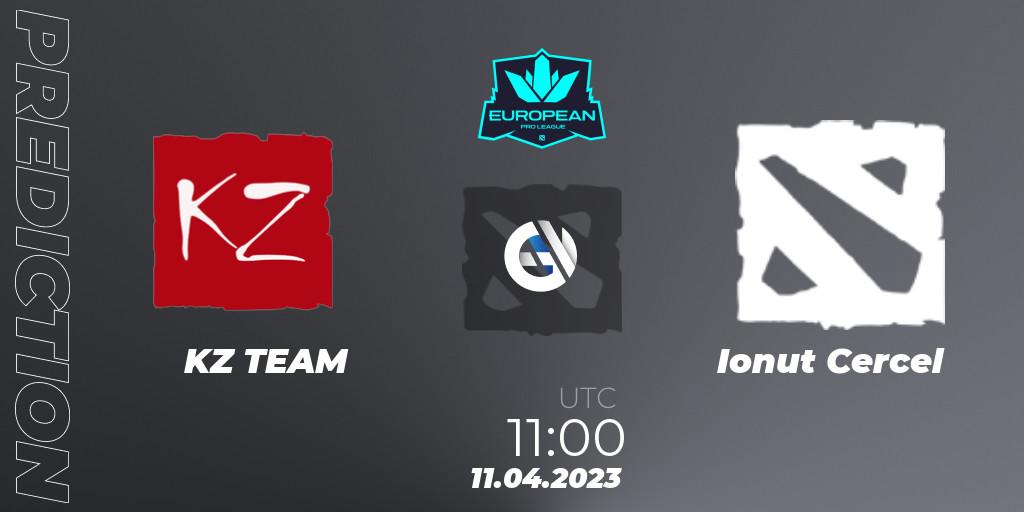 Prognoza KZ TEAM - Ionut Cercel. 11.04.2023 at 12:15, Dota 2, European Pro League Season 8