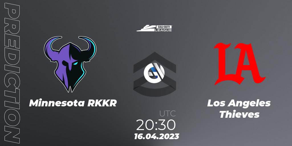 Prognoza Minnesota RØKKR - Los Angeles Thieves. 16.04.2023 at 20:30, Call of Duty, Call of Duty League 2023: Stage 4 Major Qualifiers