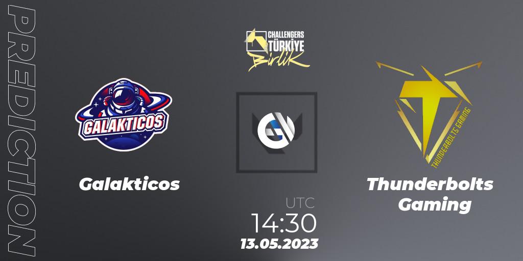 Prognoza Galakticos - Thunderbolts Gaming. 13.05.23, VALORANT, VALORANT Challengers 2023 Turkey: Birlik Split 2