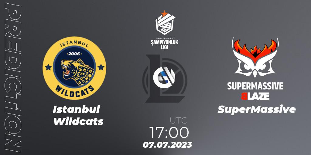 Prognoza Istanbul Wildcats - SuperMassive. 07.07.2023 at 17:00, LoL, TCL Summer 2023 - Group Stage