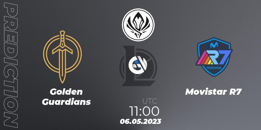 Prognoza Golden Guardians - Movistar R7. 06.05.23, LoL, Mid-Season Invitational 2023 Group A
