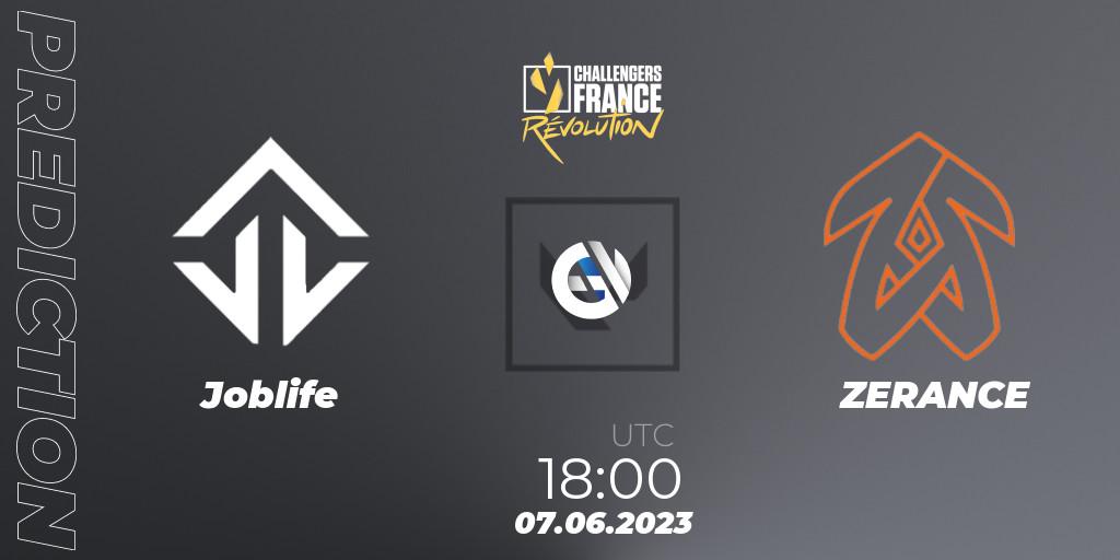 Prognoza Joblife - ZERANCE. 07.06.23, VALORANT, VALORANT Challengers 2023 France: Revolution Split 2 - Playoffs