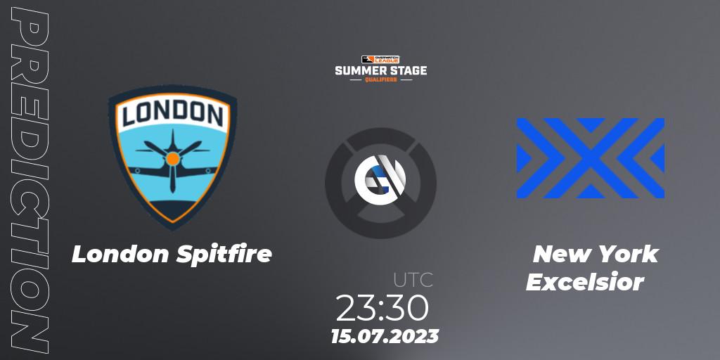 Prognoza London Spitfire - New York Excelsior. 16.07.23, Overwatch, Overwatch League 2023 - Summer Stage Qualifiers