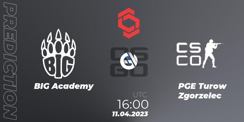 Prognoza BIG Academy - PGE Turow Zgorzelec. 11.04.23, CS2 (CS:GO), CCT Central Europe Series #6: Closed Qualifier
