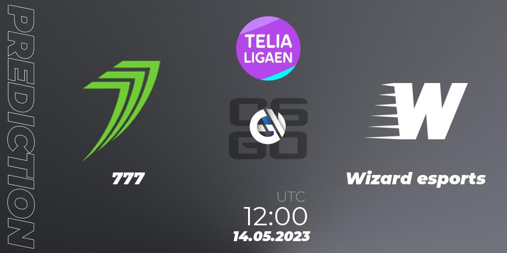 Prognoza 777 - Wizard esports. 14.05.23, CS2 (CS:GO), Telialigaen Spring 2023