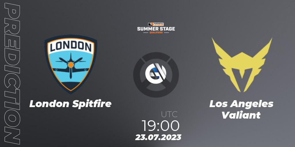 Prognoza London Spitfire - Los Angeles Valiant. 23.07.23, Overwatch, Overwatch League 2023 - Summer Stage Qualifiers