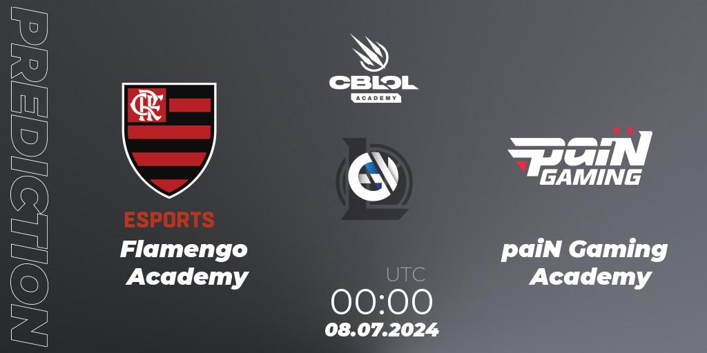 Prognoza Flamengo Academy - paiN Gaming Academy. 09.07.2024 at 00:00, LoL, CBLOL Academy 2024