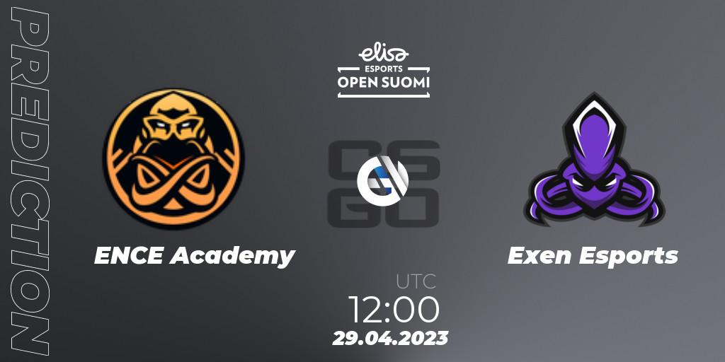 Prognoza ENCE Academy - Exen Esports. 29.04.23, CS2 (CS:GO), Elisa Open Suomi Season 5