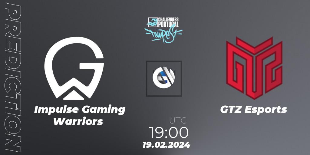 Prognoza Impulse Gaming Warriors - GTZ Esports. 19.02.24, VALORANT, VALORANT Challengers 2024 Portugal: Tempest Split 1