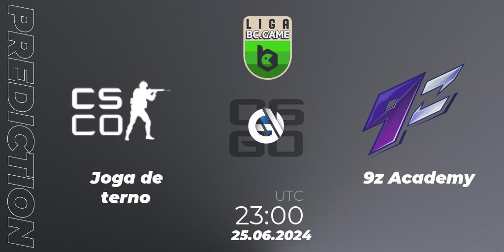 Prognoza Joga de terno - 9z Academy. 25.06.2024 at 23:00, Counter-Strike (CS2), Dust2 Brasil Liga Season 3: Division 2