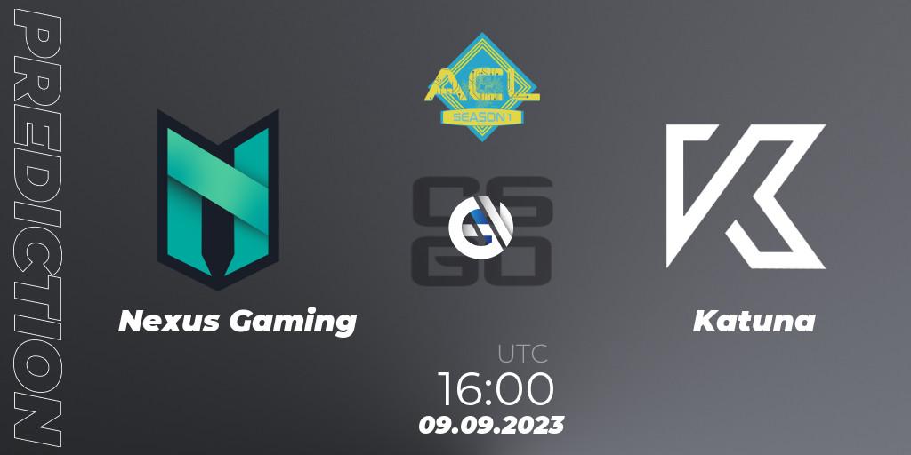 Prognoza Nexus Gaming - Katuna. 09.09.23, CS2 (CS:GO), Arena Cyberclub League Season 1