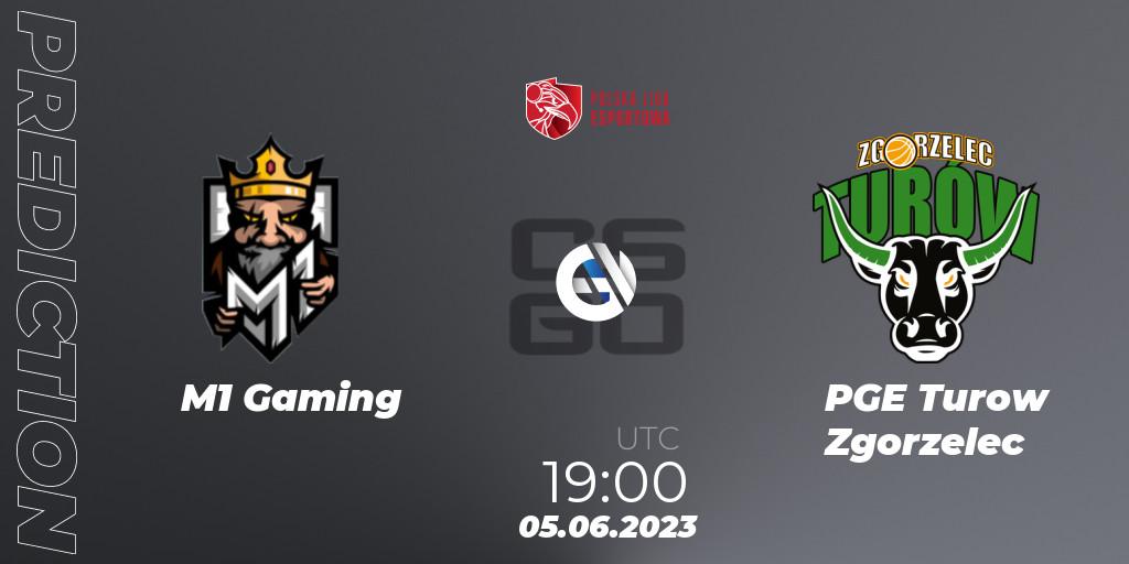 Prognoza M1 Gaming - PGE Turow Zgorzelec. 05.06.23, CS2 (CS:GO), Polish Esports League 2023 Split 2