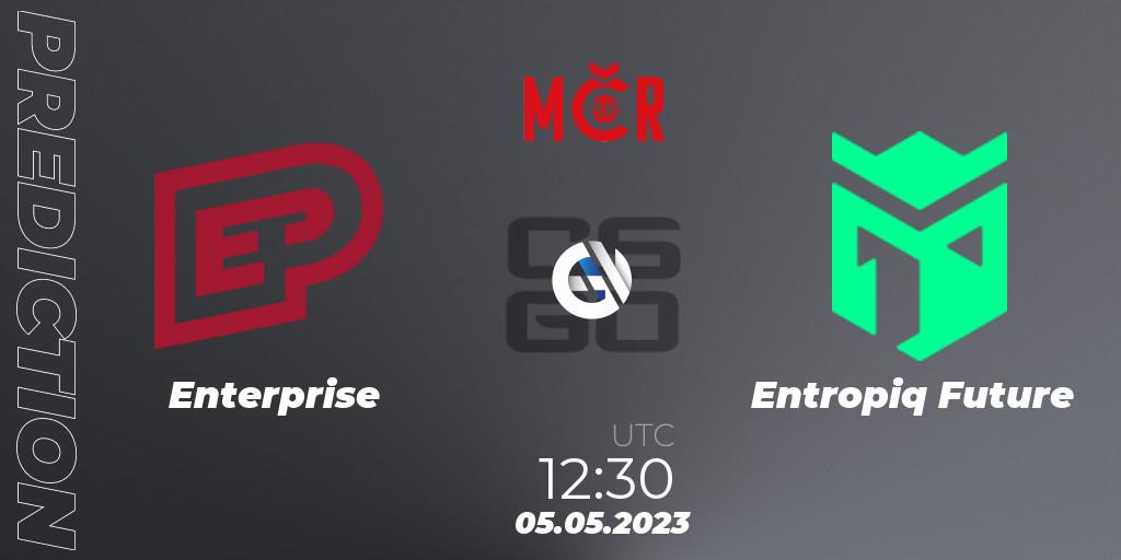 Prognoza Enterprise - Entropiq Future. 05.05.2023 at 12:30, Counter-Strike (CS2), Tipsport Cup Bratislava 2023: Closed Qualifier