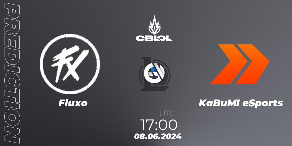 Prognoza Fluxo - KaBuM! eSports. 08.06.2024 at 17:00, LoL, CBLOL Split 2 2024 - Group Stage