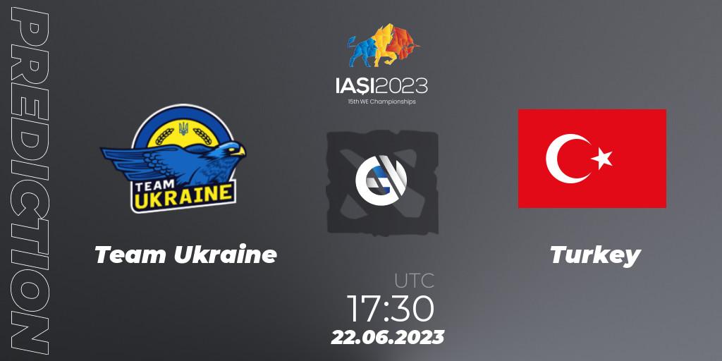 Prognoza Team Ukraine - Turkey. 22.06.23, Dota 2, IESF Europe B Qualifier 2023