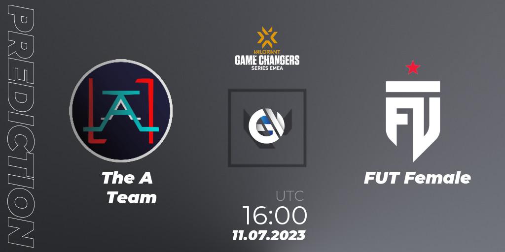 Prognoza The A Team - FUT Female. 11.07.2023 at 16:10, VALORANT, VCT 2023: Game Changers EMEA Series 2 - Group Stage