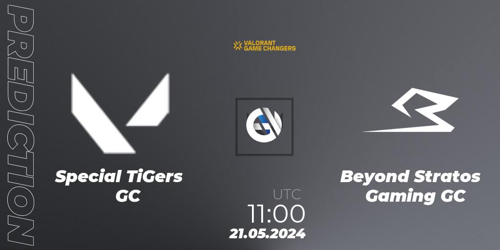 Prognoza Special TiGers GC - Beyond Stratos Gaming GC. 21.05.2024 at 11:30, VALORANT, VCT 2024: Game Changers Korea Stage 1
