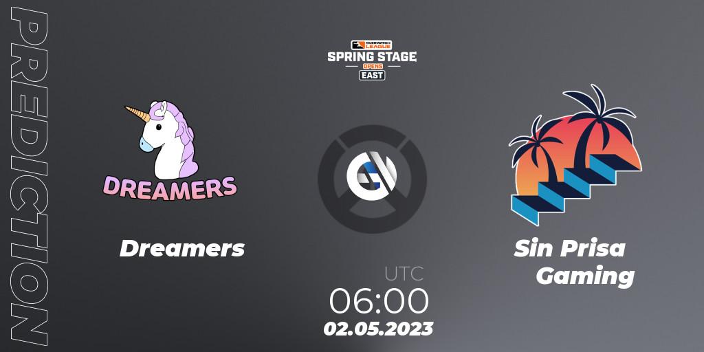Prognoza Dreamers - Sin Prisa Gaming. 02.05.2023 at 06:00, Overwatch, Overwatch League 2023 - Spring Stage Opens
