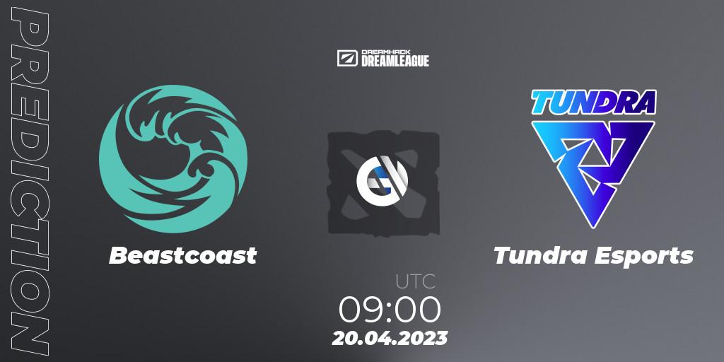 Prognoza Beastcoast - Tundra Esports. 20.04.2023 at 08:55, Dota 2, DreamLeague Season 19 - Group Stage 2