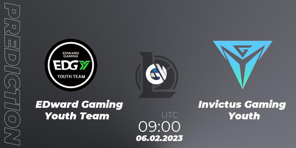 Prognoza EDward Gaming Youth Team - Invictus Gaming Youth. 06.02.2023 at 09:30, LoL, LDL 2023 - Swiss Stage
