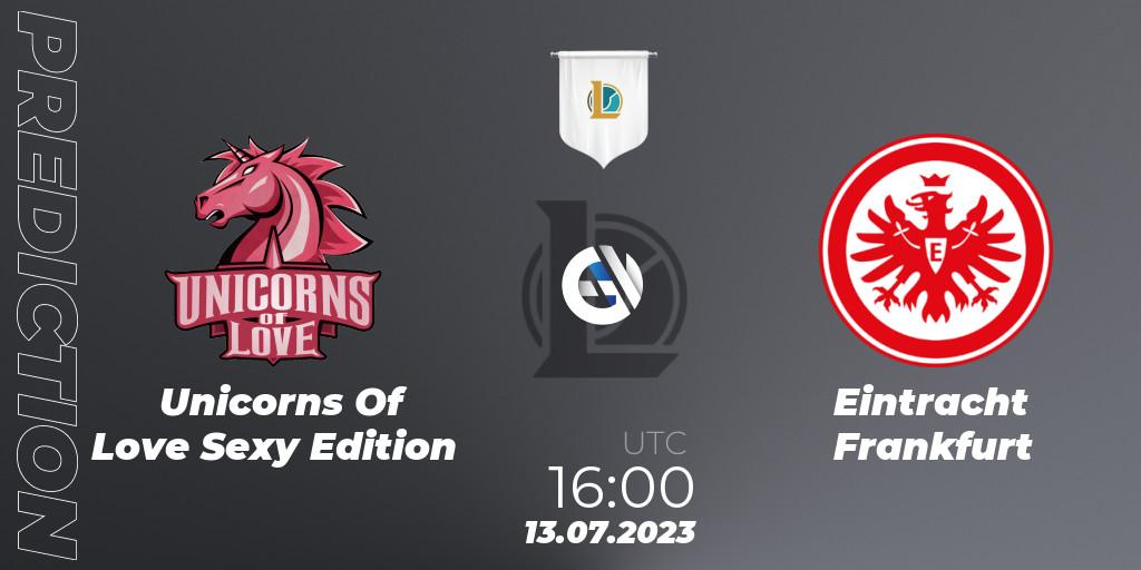 Prognoza Unicorns Of Love Sexy Edition - Eintracht Frankfurt. 13.07.2023 at 16:00, LoL, Prime League Summer 2023 - Group Stage