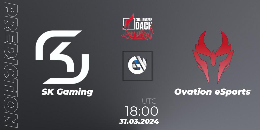 Prognoza SK Gaming - Ovation eSports. 07.04.24, VALORANT, VALORANT Challengers 2024 DACH: Evolution Split 1