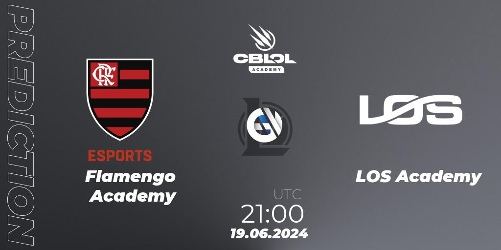 Prognoza Flamengo Academy - LOS Academy. 19.06.2024 at 21:00, LoL, CBLOL Academy 2024