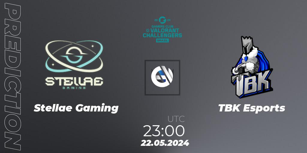 Prognoza Stellae Gaming - TBK Esports. 23.05.2024 at 00:00, VALORANT, VALORANT Challengers 2024 Brazil: Split 2