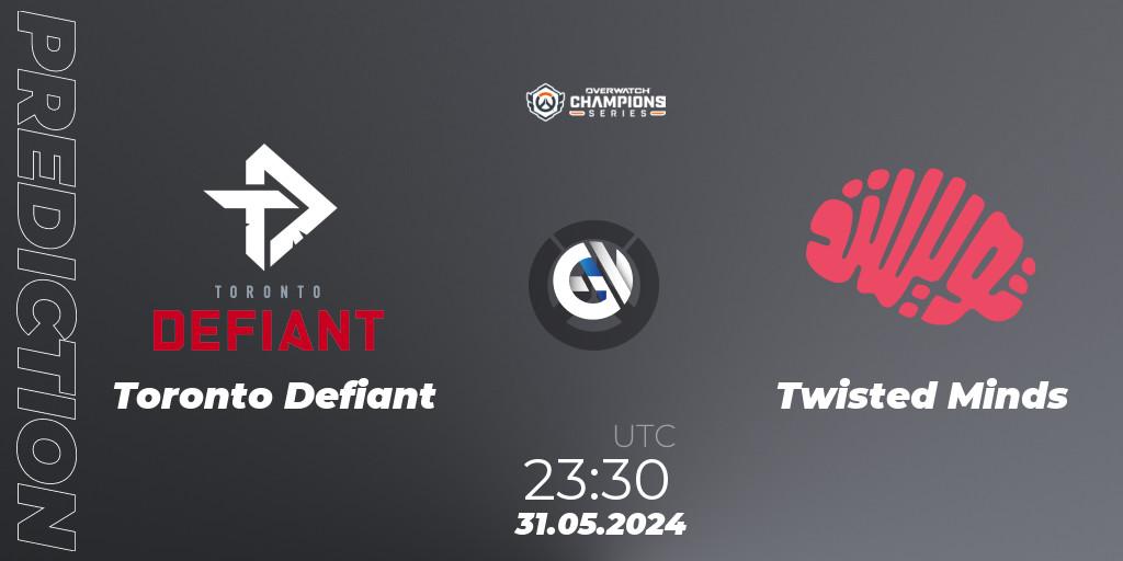 Prognoza Toronto Defiant - Twisted Minds. 31.05.2024 at 23:30, Overwatch, Overwatch Champions Series 2024 Major