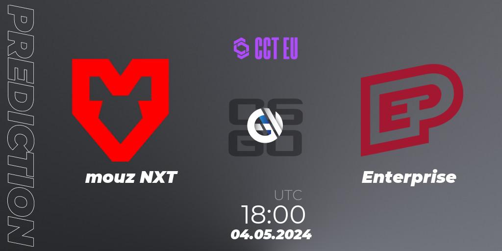 Prognoza mouz NXT - Enterprise. 04.05.2024 at 18:00, Counter-Strike (CS2), CCT Season 2 Europe Series 2 