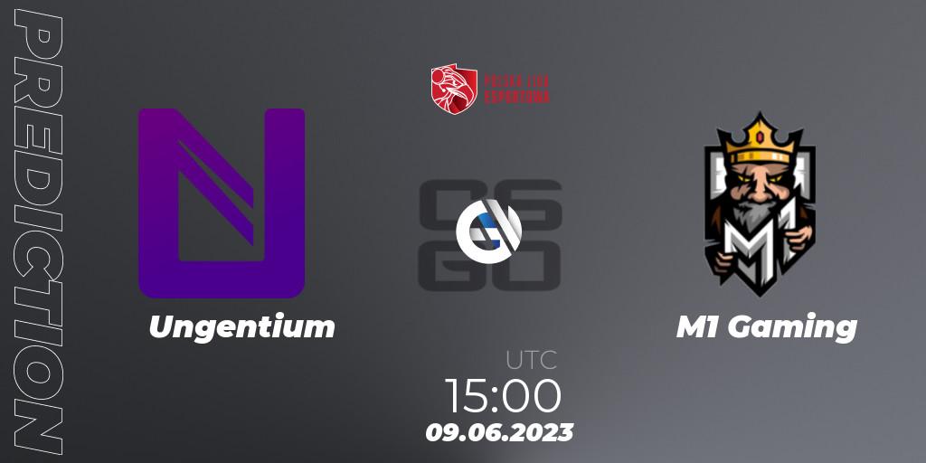 Prognoza Ungentium - M1 Gaming. 09.06.23, CS2 (CS:GO), Polish Esports League 2023 Split 2
