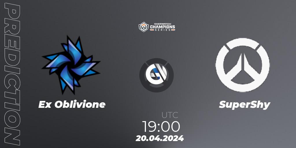 Prognoza Ex Oblivione - SuperShy. 20.04.2024 at 19:00, Overwatch, Overwatch Champions Series 2024 - EMEA Stage 2 Group Stage