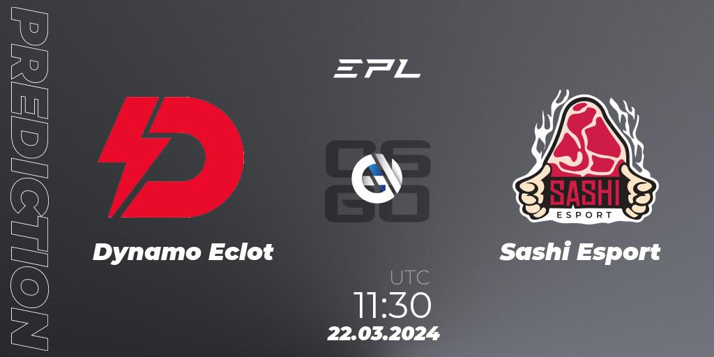 Prognoza Dynamo Eclot - Sashi Esport. 22.03.24, CS2 (CS:GO), European Pro League Season 16: Division 2