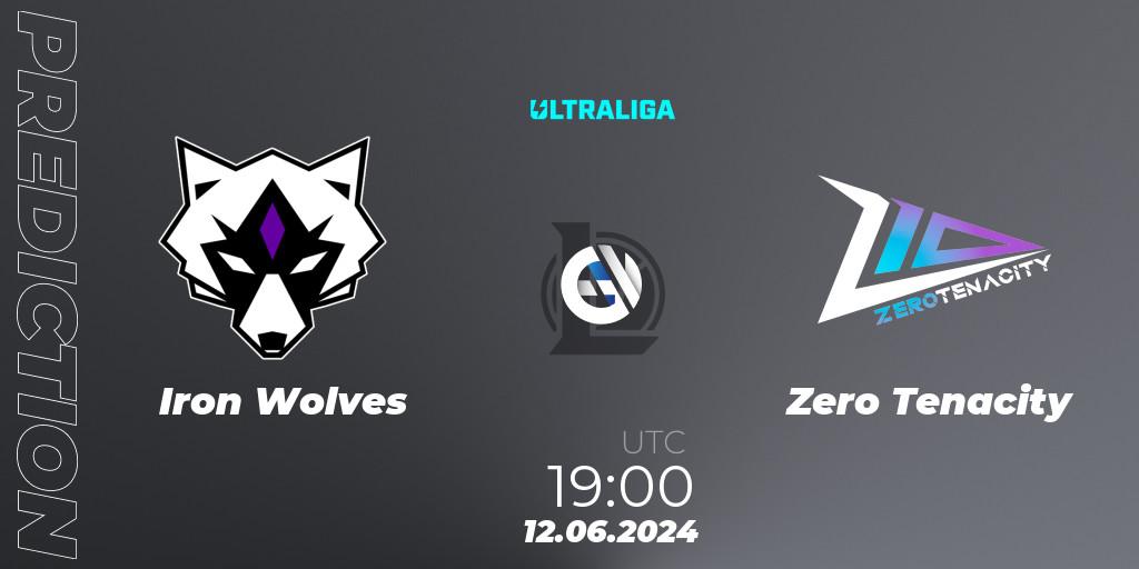 Prognoza Iron Wolves - Zero Tenacity. 12.06.2024 at 19:00, LoL, Ultraliga Season 12