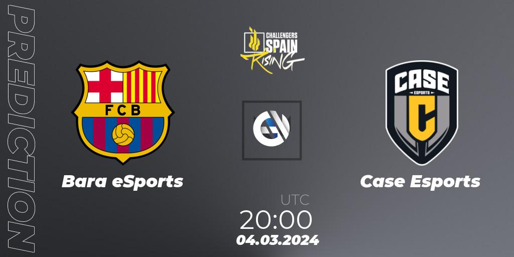 Prognoza Barça eSports - Case Esports. 04.03.24, VALORANT, VALORANT Challengers 2024 Spain: Rising Split 1