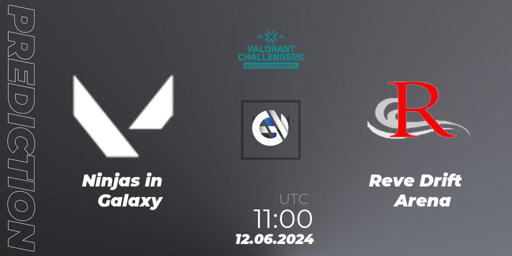 Prognoza Ninjas in Galaxy - Reve Drift Arena. 12.06.2024 at 11:00, VALORANT, VALORANT Challengers 2024 Malaysia and Singapore: Split 2